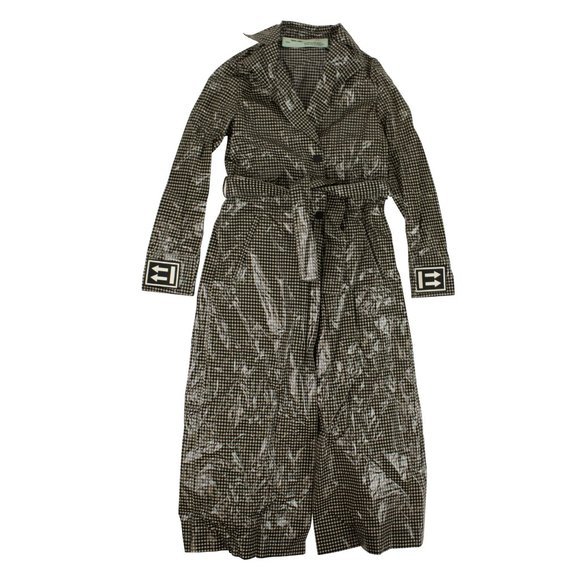 Off-White C/O Virgil Abloh Industrial Trench Coat - Yellow